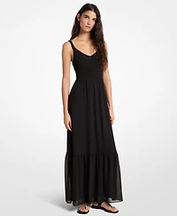 Michael Kors Women's Maxi Smocked Dress