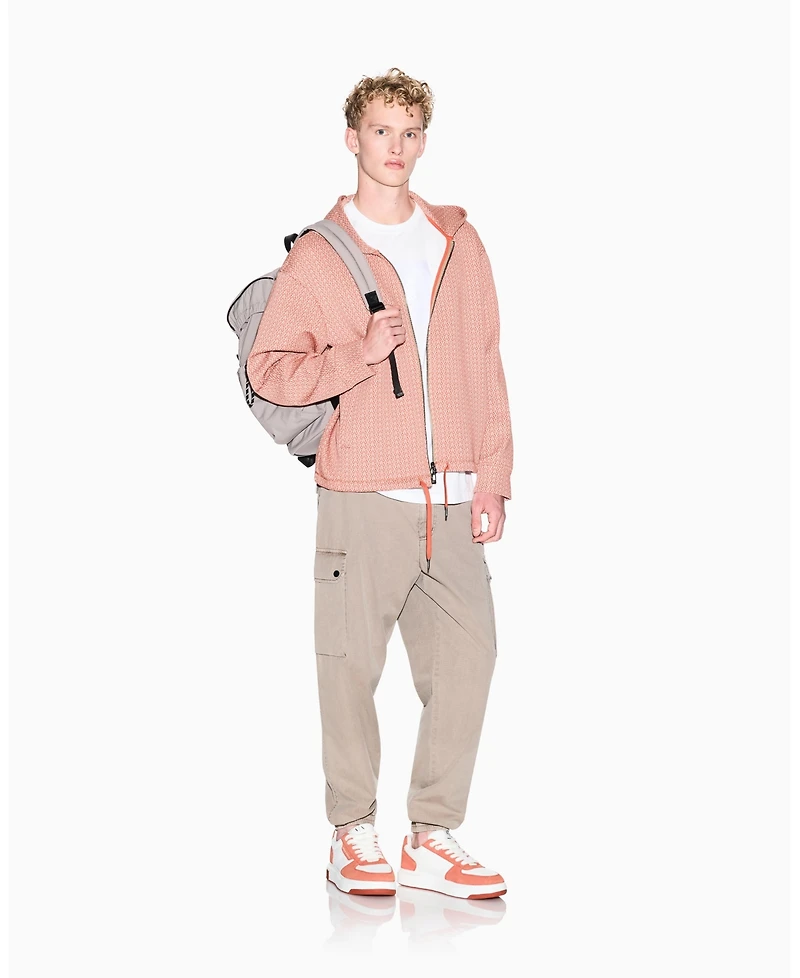 A|X Armani Exchange Men's Short Sleeve Jersey Satin Box T-Shirt