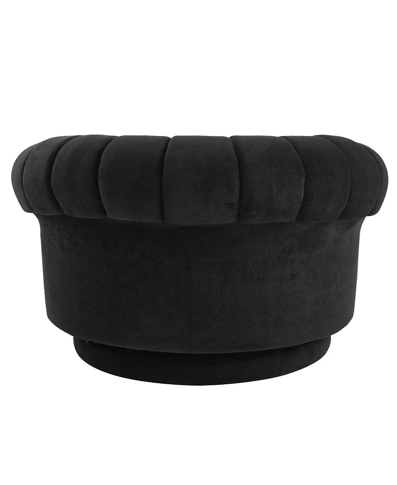 Streamdale Furniture Swivel Accent Chair 360° Round Club for Living Room/Bedroom