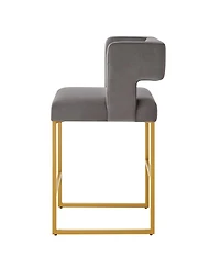 Streamdale Furniture Modern Fashion Counter Height Bar Stools, Set of 2