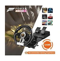 Pxn V3 Pro 180 Usb Black Racing Wheel With Pedals.