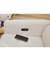 Streamdale Furniture P45 Power recliner / Swivel / fabric