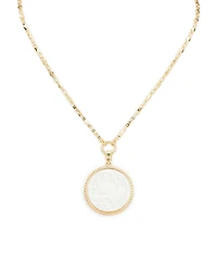 Patricia Nash Gold-Tone Carved Bird Pendant Necklace