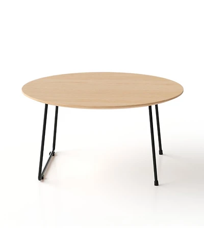 Streamdale Furniture Modern Minimalist Round Coffee Table