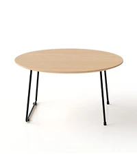 Streamdale Furniture Modern Minimalist Round Coffee Table