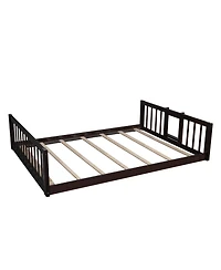 Streamdale Furniture Triple Full Bunk Bed with Ladder & Slide