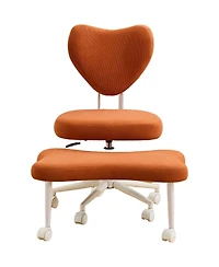 Streamdale Furniture Meditation Chair, Ergonomic Cross-Legged Seating with Lumbar Support