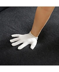 Streamdale Furniture Streamdale 2-in-1 Folding Sofa Bed with Pillow, Twin Sleeper Sofa, Black