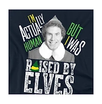 Elf Men's Not Human Raised By Elves T Shirt