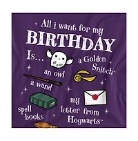 Harry Potter Men's Birthday Wishlist T Shirt