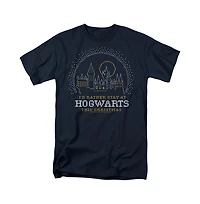 Harry Potter Men's I'd Rather Stay At Hogwarts This Christmas T Shirt