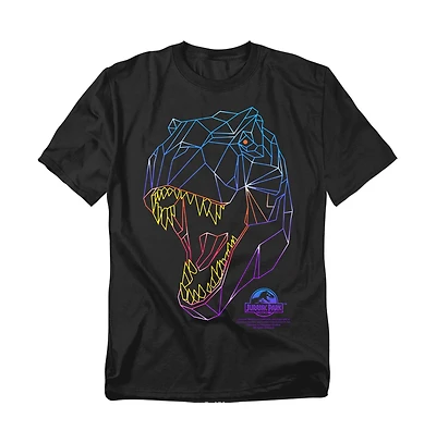 Jurassic Park Men's Neon T-Rex T Shirt