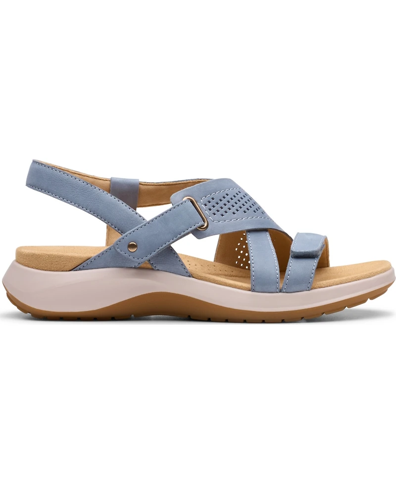 Clarks Women's Maelynn Gem Round Toe Sandals