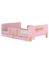 Streamdale Furniture Platform Bed with Storage, Solid Wood Frame, No Box Spring Needed