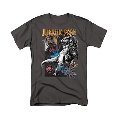 Jurassic Park Men's Foliage T Shirt