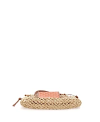 Pre-Owned Goyard Aligre Bag Raffia Net with Coated Canvas