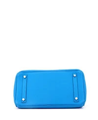 Pre-Owned HERMES Birkin 30 Handbag Verso Togo with Palladium Hardware