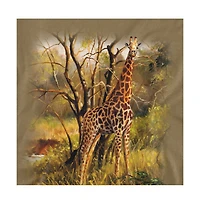 Wild Wings Men's Wildlife Giraffe T-Shirt