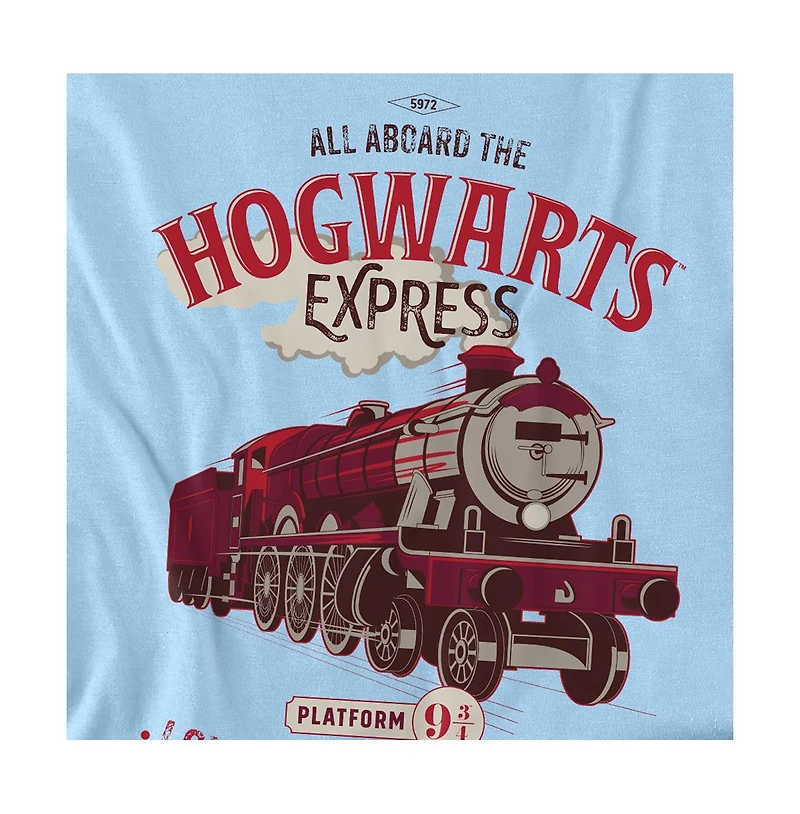 Harry Potter Men's Hogwarts Express Wred Letters T Shirt