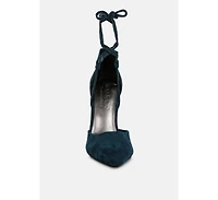 Rule-breaker Womens Lace Up Stiletto Sandals