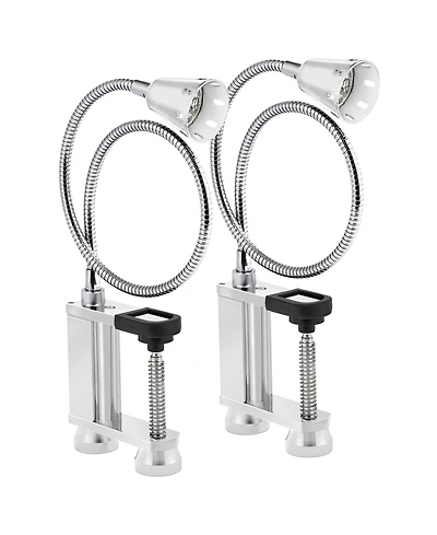 Sorbus 2 Pack 22 Inch Bbq Grill 360 Degree Flexible Gooseneck Led Lights - Weather Resistant