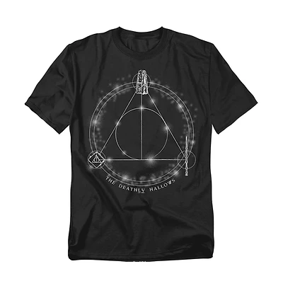 Harry Potter Big & Tall Deathly Hallows Glow T Shirt