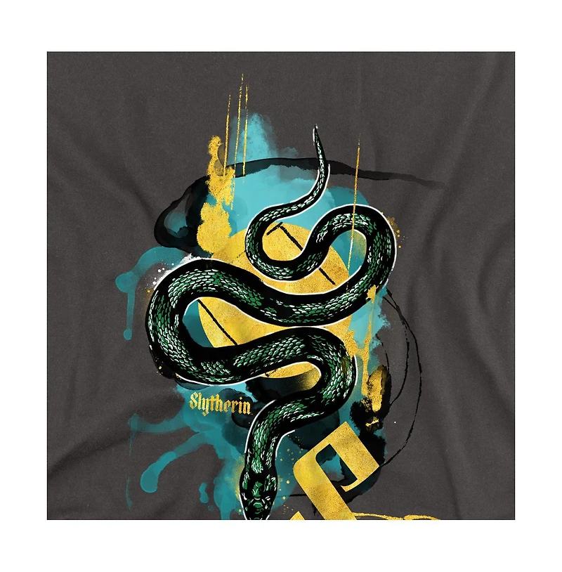 Harry Potter Men's Urban Elegance Slytherin Snake T Shirt