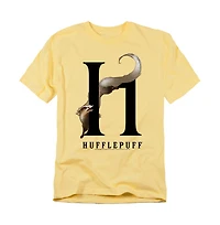 Harry Potter Men's Hufflepuff Bandger H T Shirt