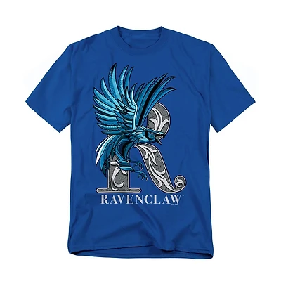 Harry Potter Men's Mosaic Ravenclaw With Eagle T Shirt