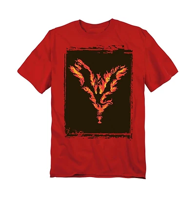 Harry Potter Men's Goblet Of Fire Dragon Flames T Shirt