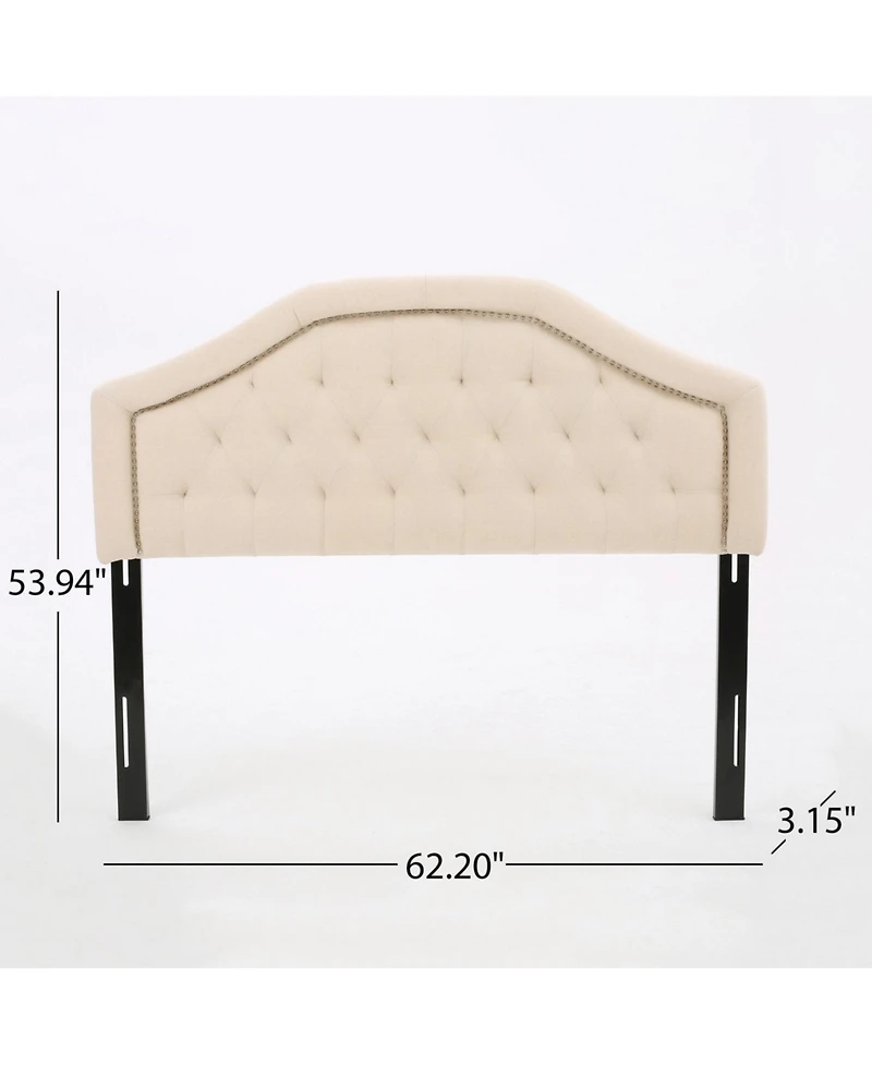 Streamdale Furniture Queen/Full Upholstered Headboard W/ Diamond Tufting