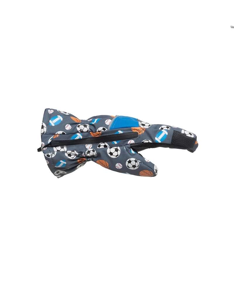 Andy & Evan Toddler/Child Boys Kids Zipper Gloves