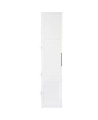 Streamdale Furniture Streamdale White Kitchen Pantry Cabinet with Doors & Shelves
