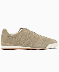 A|X Armani Exchange Men's Suede Trip Sneakers