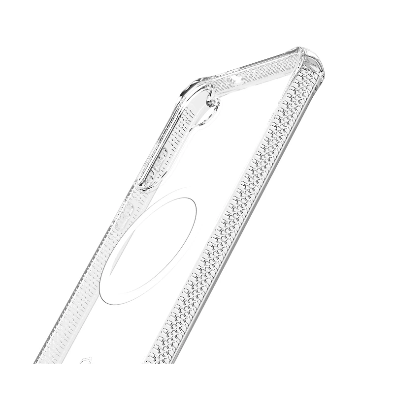 ITSkins Hybrid_R Clear MagSafe Case for Samsung Galaxy S25 Plus