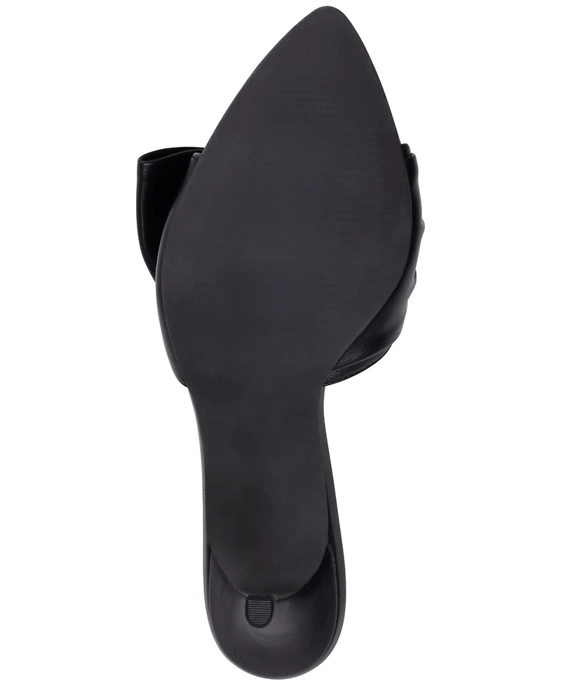 Gc Shoes Women's Carmen Bow-Detail Slip-On Heeled Sandals