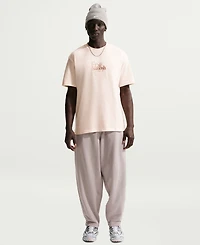 Nike Men's Cafe Swoosh Print Crewneck T-Shirt