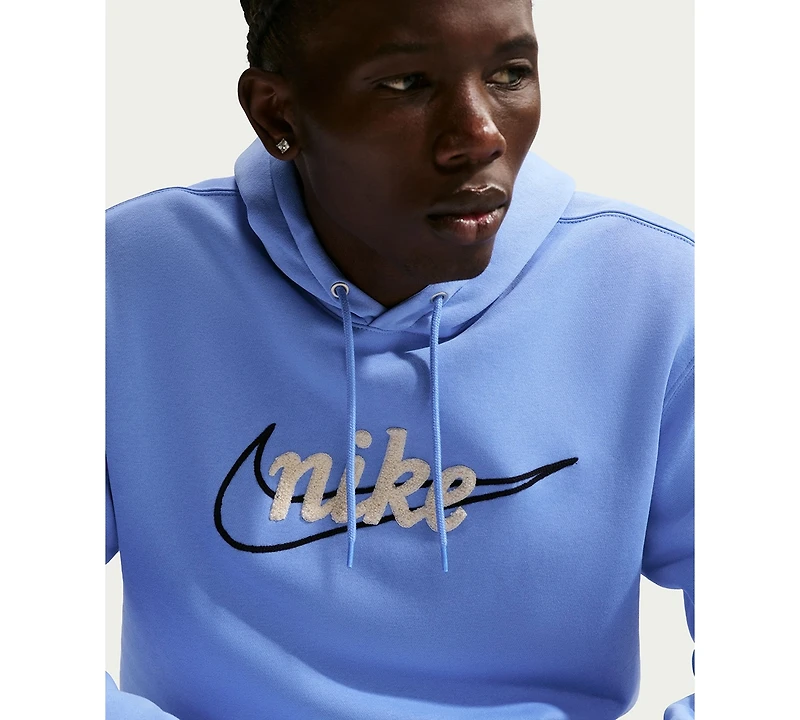 Nike Men's Embroidered Logo Relaxed-Fit Hoodie