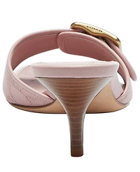 Coach Women's Margot Buckle Applique Detail Sandals