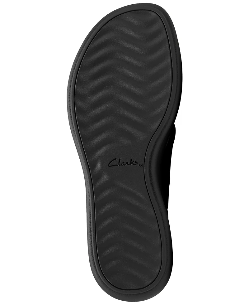 Clarks Women's Cloudsteppers Drift Daisy Slip-On Sandals