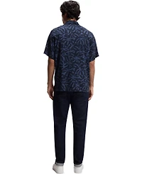 Boss by Hugo Men's Regular-Fit Maxi Print Short-Sleeve Shirt