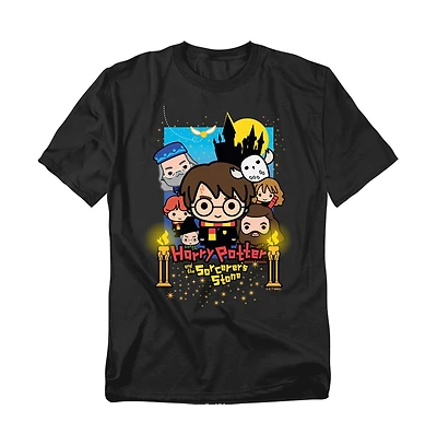 Harry Potter Men's Chibi The Sorcerer's Stone T Shirt