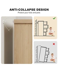 gaomon 4-Drawer Modern Wood Dresser Bedroom Organizer with Embedded Handles, Storage Cabinet for Living Room, Nursery, Hallway