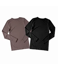 Ingrid + Isabel Women's Maternity Seamless Rib Long Sleeve Crew Tee