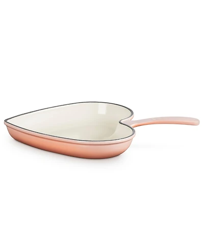 Le Creuset Enameled Cast Iron 2-Quart Traditional Heart Skillet