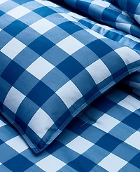 Arch Studios Gingham 3-Pc. Comforter Set, Full/Queen, Macy's Exclusive