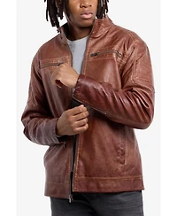 Spring + Mercer Men's Washed Tobacco Jacket