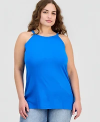 Aveto Trendy Plus Halter Tank Top