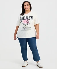 Rebellious One Trendy Plus Brooklyn V-Neck T-Shirt