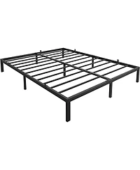 Gaomon Queen Metal Bed Frame – 8" Heavy Duty, Noise-Free, Sturdy Slats, Underbed Storage, Easy Assembly, No Box Spring Needed